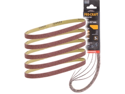 Brusný pás pro PFA20A Procraft LS13x457.80, 5ks