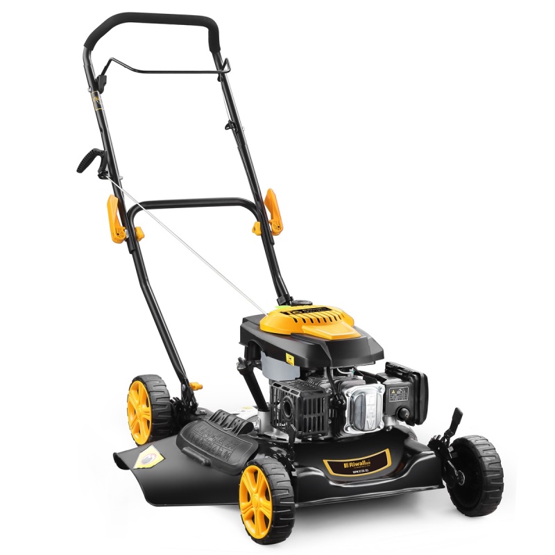 Riwall PRO RPM 5135 SD - Travní sekačka 2v1 s bočním výhozem a mulčováním bez pojezdu