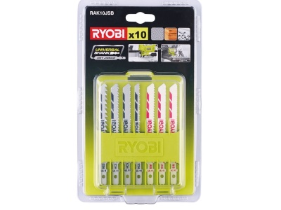Ryobi RAK10JSB - 10ti dílná sada pilových plátků pro přímočaré pily