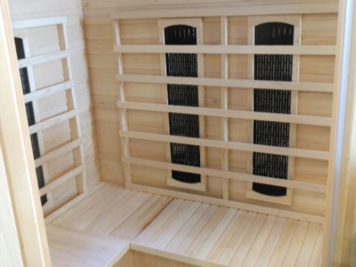 DeLuxe 4440 CB/CR -  INFRASAUNA HEALTHLAND DeLUXE CARBON - vybalený a vystavený kus