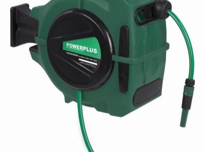 POW63858 - Zahradní hadice s aut. navíjením 20 plus 2m 1/2"