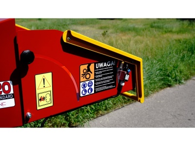 Špalíkovač se spalovacím motorem Model RS-120 Remet (15 HP) + vývodová hřídel