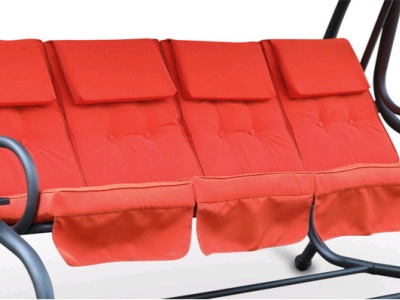 Polstr houpačka Milano (4ks) oranž.