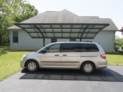 Palram - Canopia Arizona 5000 - hliníkový přístřešek pro auto s obloukovou střechou