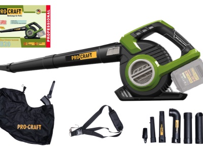 Aku fukar/vysavač listí Procraft VB20 (bez baterie a nabíječky)