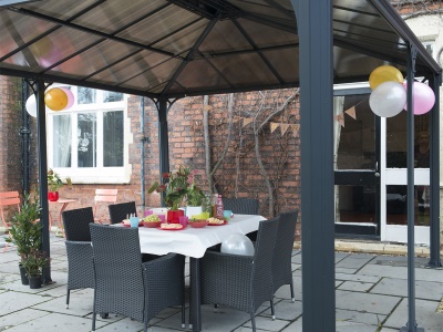 Palram - Canopia Martinique 5000 - zahradní hliníkový altán