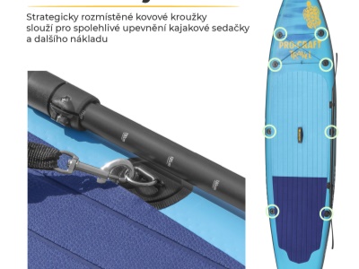 Paddleboard SET Procraft Travel SUP350
