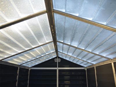 Palram - Canopia Skylight 6x8 antracit - zahradní domek