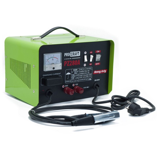 Nabíječka autobaterií se startovacím zdrojem Procraft  PZ280A