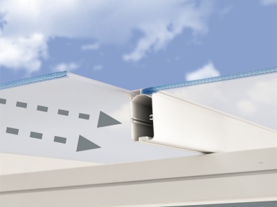 Palram - Canopia Sierra 5400 bílá 3 x 5,46 - hliníková (montovaná) pergola