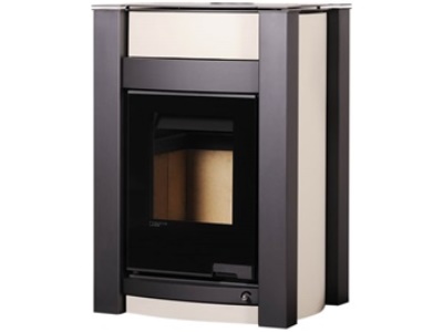 HS Flamingo KALMAR 11 krém - teplovzdušná krbová kamna