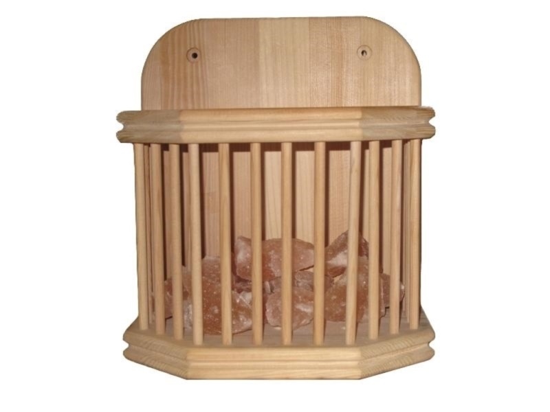 Klec na solné krystaly do sauny/infrasauny