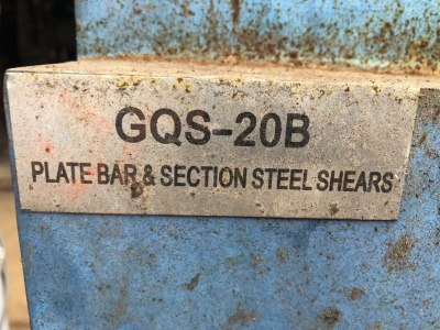 Páková lamačka GQS-20B