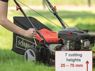 Scheppach MP 132-42 - multifunkční travní sekačka 2v1 bez pojezdu