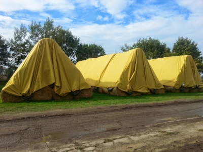 Zakrývací plachta na seno a slámu Subtex 18 x 25 m