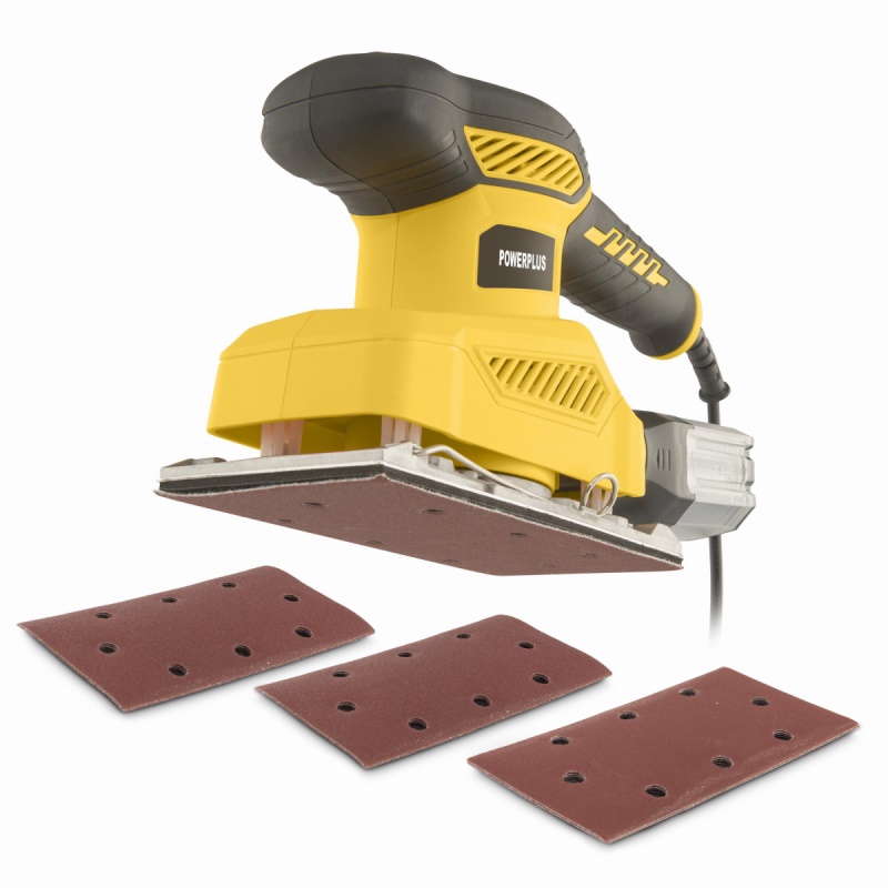 POWX04010 - Vibrační bruska 260 W