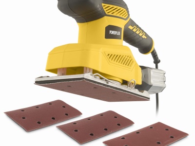 POWX04010 - Vibrační bruska 260 W