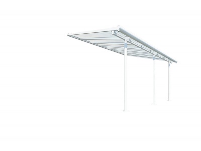 Palram - Canopia Sierra 4200 bílá 3 x 4,25 - hliníková (montovaná) pergola