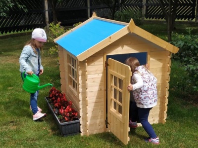 Domeček dětský dřevěný Vilemína