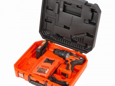 POWDP15210 - Aku šroubovák / vrtačka s příklepem 20V SET