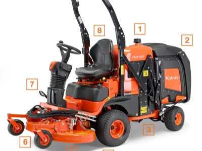 Traktorová sekačka Kubota FC2-221