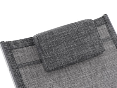 Lehátko VIOLA De Luxe (Black & Grey)