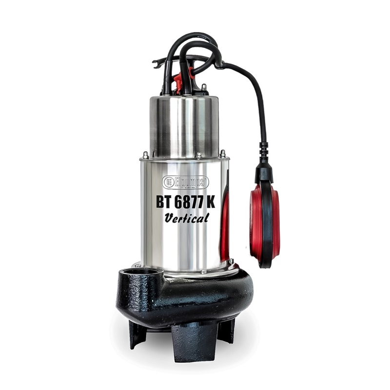 Elpumps BT 6877 K Vertikal - kalové čerpadlo do septiku s oběžným kolem