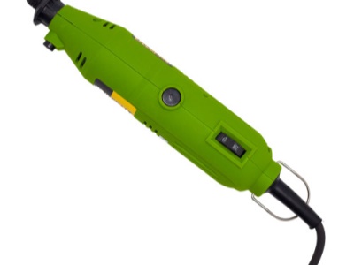 Přímá bruska Procraft PG400 + GK‑418 s ohebným nástavcem a příslušenstvím