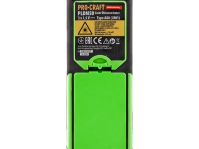 Laserový měřič vzdálenosti Procraft PLDM50