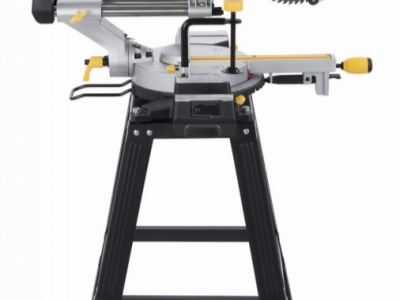 POWX07565T - Pokosová pila s potahem 2 200 W / 254mm (stojan)