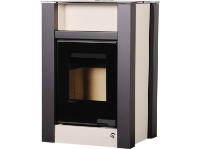 HS Flamingo LEND 11 krém - teplovzdušná krbová kamna