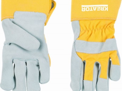 KRTK002 - K Rukavice s hovězinou dětské (pracovní)