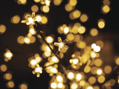 Stromek třešeň 200 LED