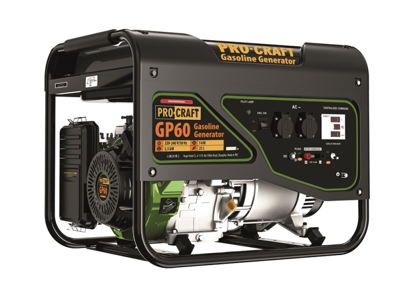 Elektrocentrála benzínová mod.GP60