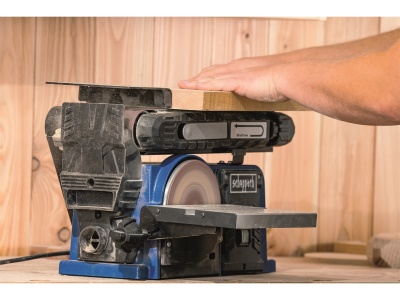 Scheppach BTS 900 - multifunkční pásová a čelní bruska