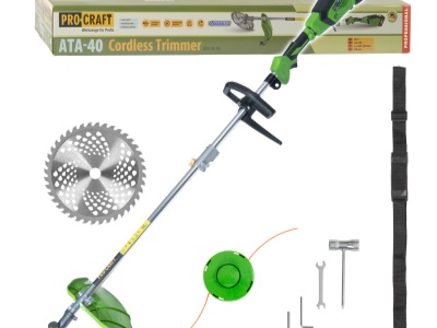 Aku křovinořez Procraft ATA-40bb (bez baterie a nabíječky)