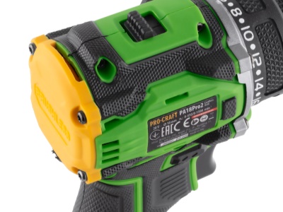 Aku vrtací šroubovák Procraft PA18Pro2 + sada bitů