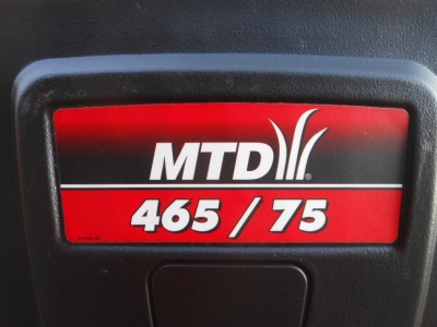 Zahradní drtič MTD 465