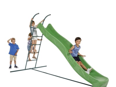 Skluzavka s přípojkou na vodu modrá 2,90 m