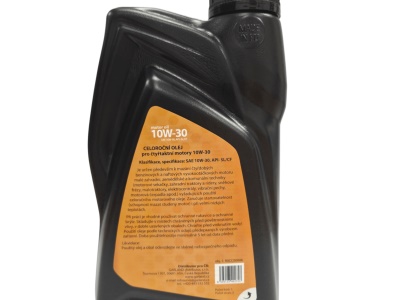 Riwall PRO Celoroční olej pro 4-taktní motory - 1 l (SAE10W-30)