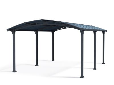 Palram - Canopia Arcadia 5000 - hliníkový (montovaný) přístřešek s obloukovou střechou