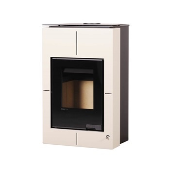 HS Flamingo SAPORO 11 krém - teplovzdušná krbová kamna