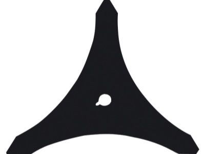 Nůž 3 zuby 255x25,4x3,0mm