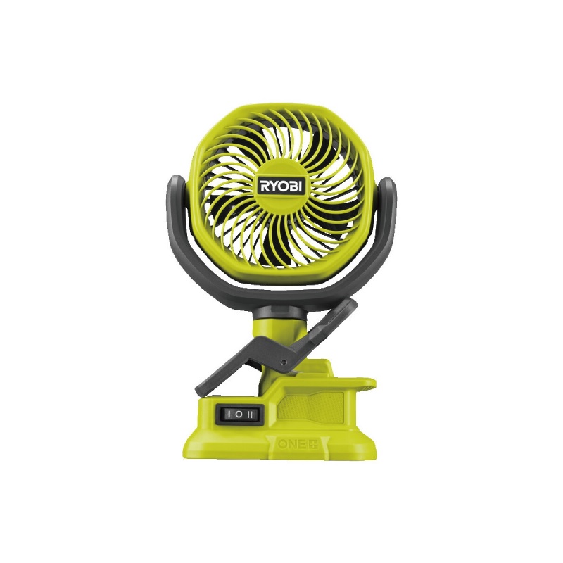 Ryobi RCF18-0 - aku ventilátor s klipsem ONE+ (bez baterie a nabíječky)