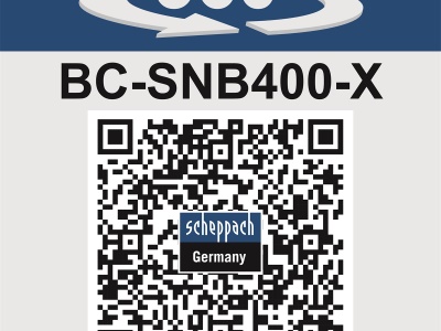 Scheppach BC-SNB400-X - aku 20 V IXES sněhová fréza (bez baterie a nabíječky)