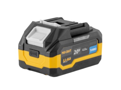 Sada baterie 20V 4Ah (2 ks) + 1 nabíječka Procraft PBC-Set 2