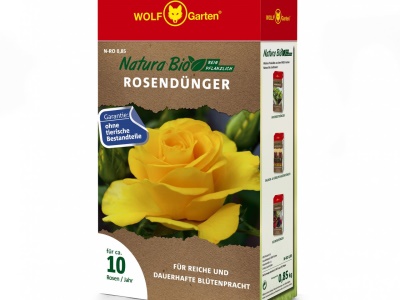 Hnojivo na růže Wolf Garten PRO N-RO 0,85, cca 10 Ks