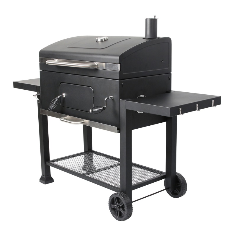Riwall PRO RCG 80 - gril na dřevěné uhlí XXL Riwall PRO