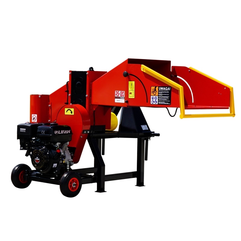Špalíkovač se spalovacím motorem Model RS-120 Remet (15 HP) + vývodová hřídel