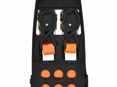 KRTH40806 - Upínací popruh ráčnový s háky 225kg / 4,5m (sada 2ks) HIGH QUALITY